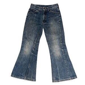 Farah Classic Blue Flare Bell Bootcut Women's Jeans Size 26